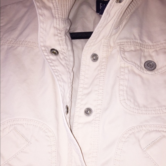 GAP Utility Cargo Jacket Button Up - Picture 4 of 5